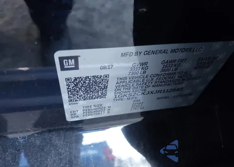 2018 GMC Yukon Denali from USA, damaged, VIN 1GKS2CKJXJR112543